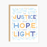 Party of One Cards Justice Hanukkah Cards - Box of 8
