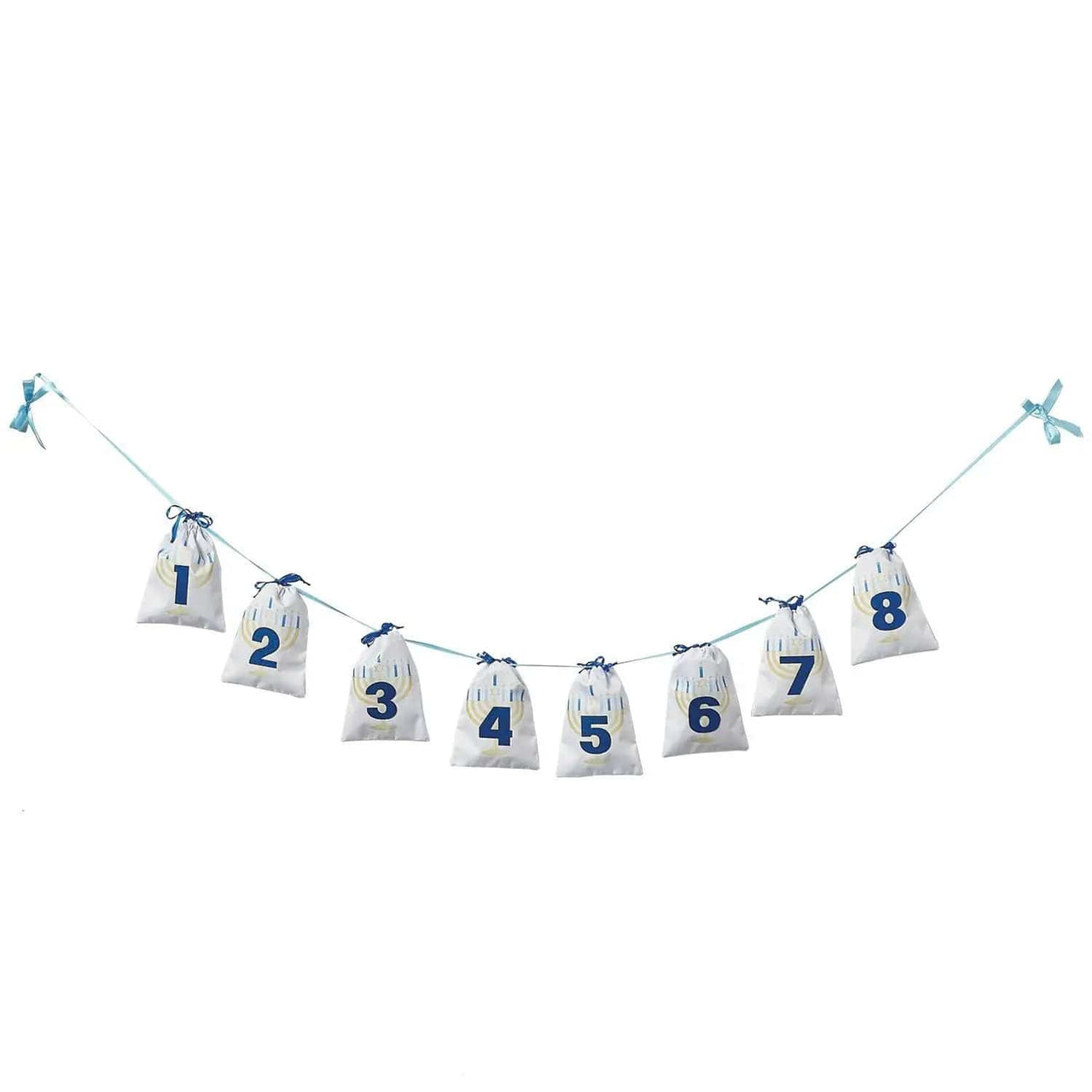Design Imports - 8 Nights of Hanukkah Gift Bags Garland - ModernTribe