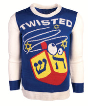 Forum Novelties Sweaters Twisted Hanukkah Sweater - Unisex