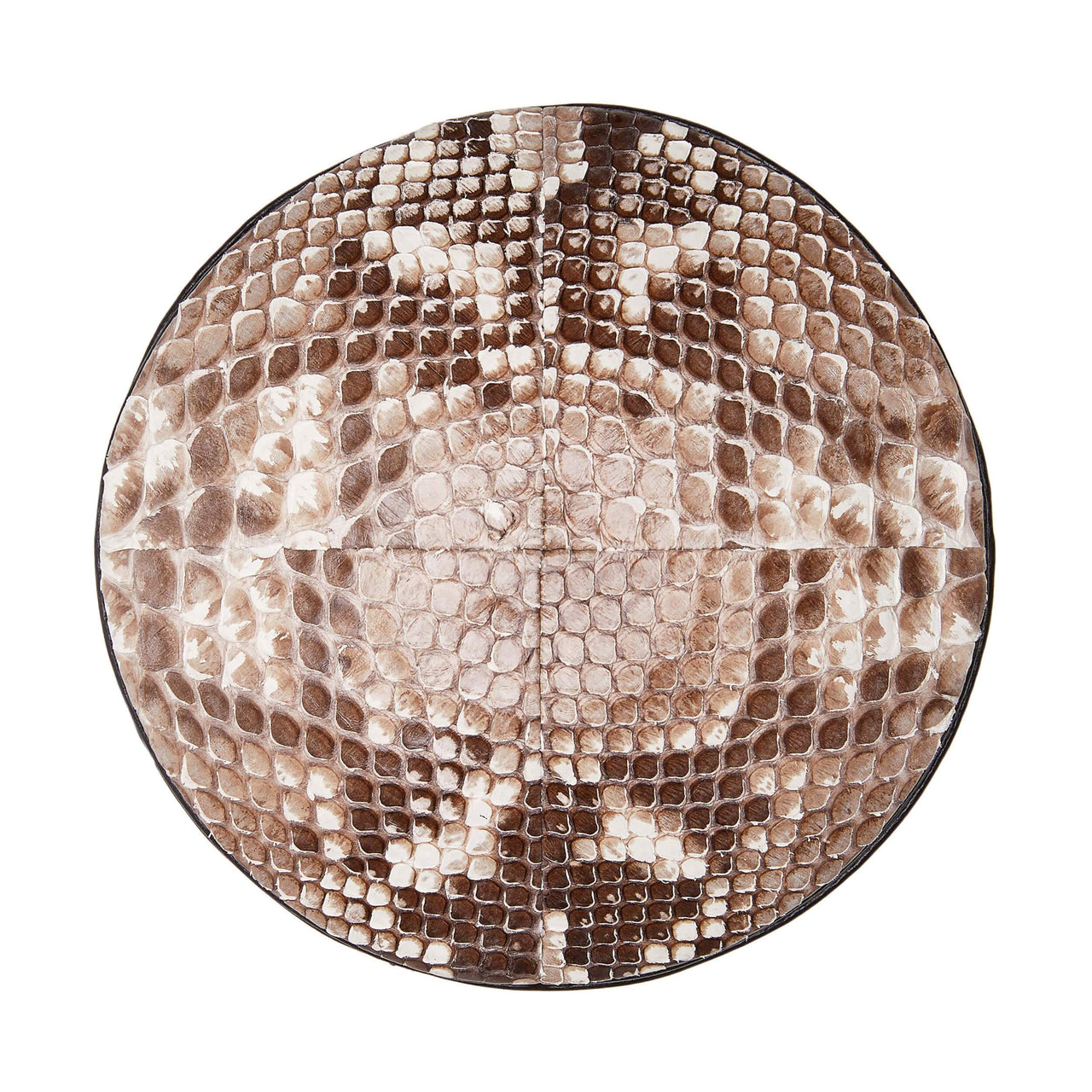 Koppel Kippah Natural Python Kippah - (Choice of Colors)