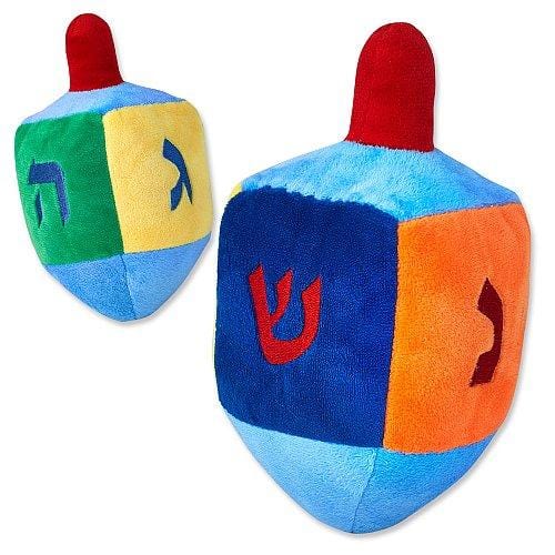 Aviv Judaica - Plush Dreidel with Rattle - ModernTribe