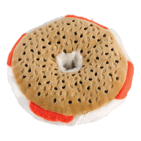 Everything Bagel Dog Toy