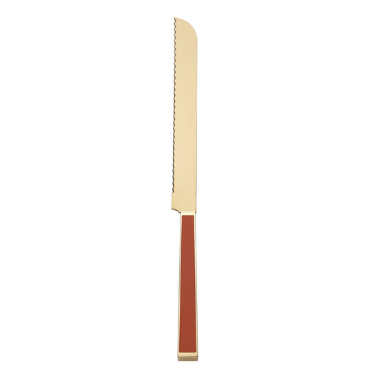 Oak Street Challah Knife by kate spade new york - Bright Pink/Red Orange