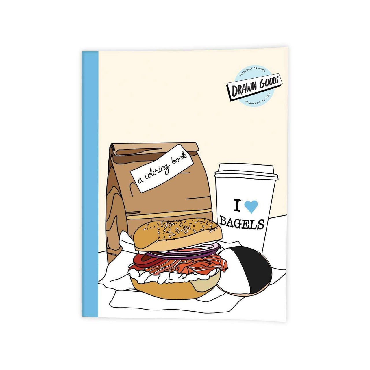 Drawn Goods - I Love Bagels - A Coloring Book - ModernTribe