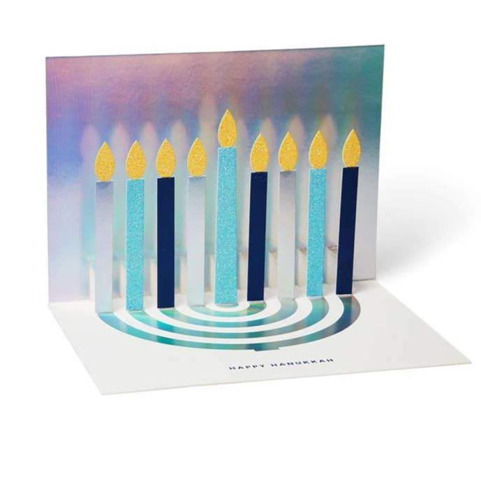 MoMA - Hanukkah Menorah Pop - Up Hanukkah Cards - Box of 8 - ModernTribe