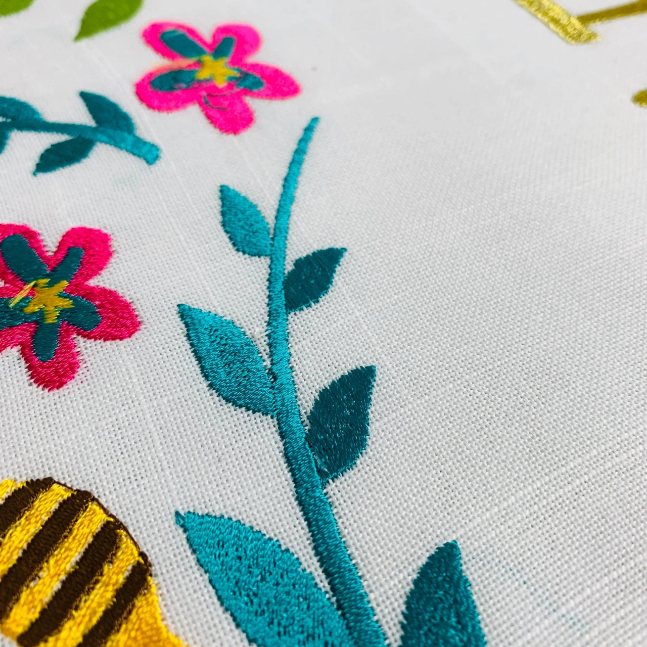 Broderies De France - Colorful Rosh Hashanah Challah Cover - ModernTribe