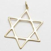 Bareket Jewelry Necklaces 14k Yellow Gold Classic 14k Gold or White Gold Star of David Pendant