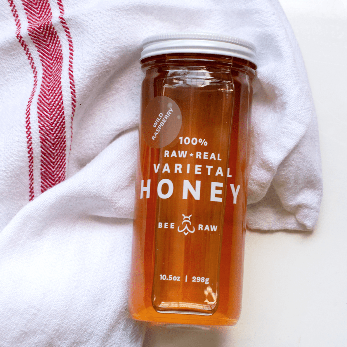 Bee Raw - Maine Wild Raspberry Honey - ModernTribe