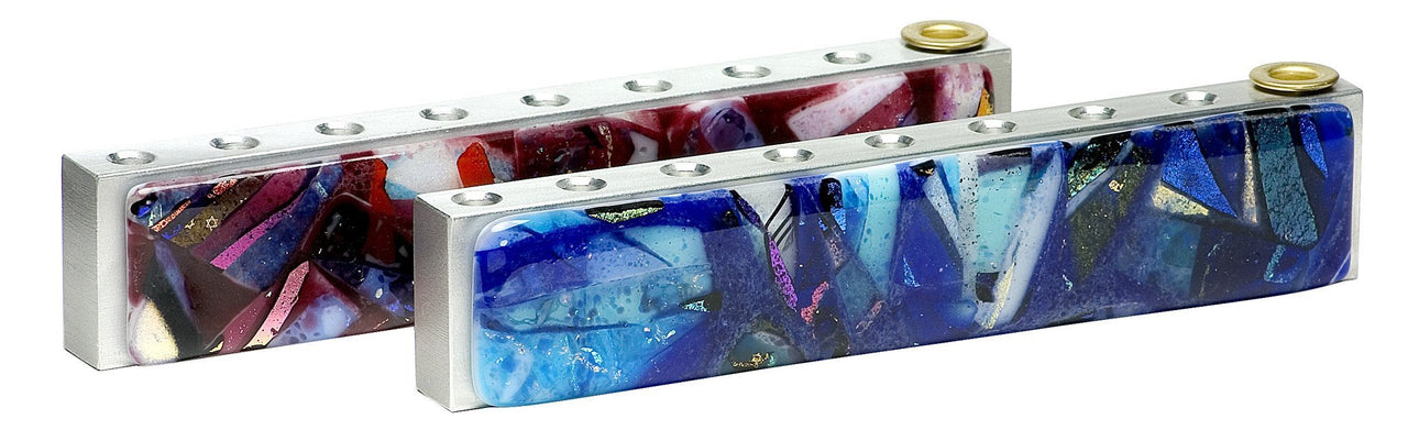 Gary Rosenthal - Large Bar Menorah by Gary Rosenthal - ModernTribe