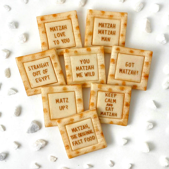 Marzipan Matzah Conversation Tiles