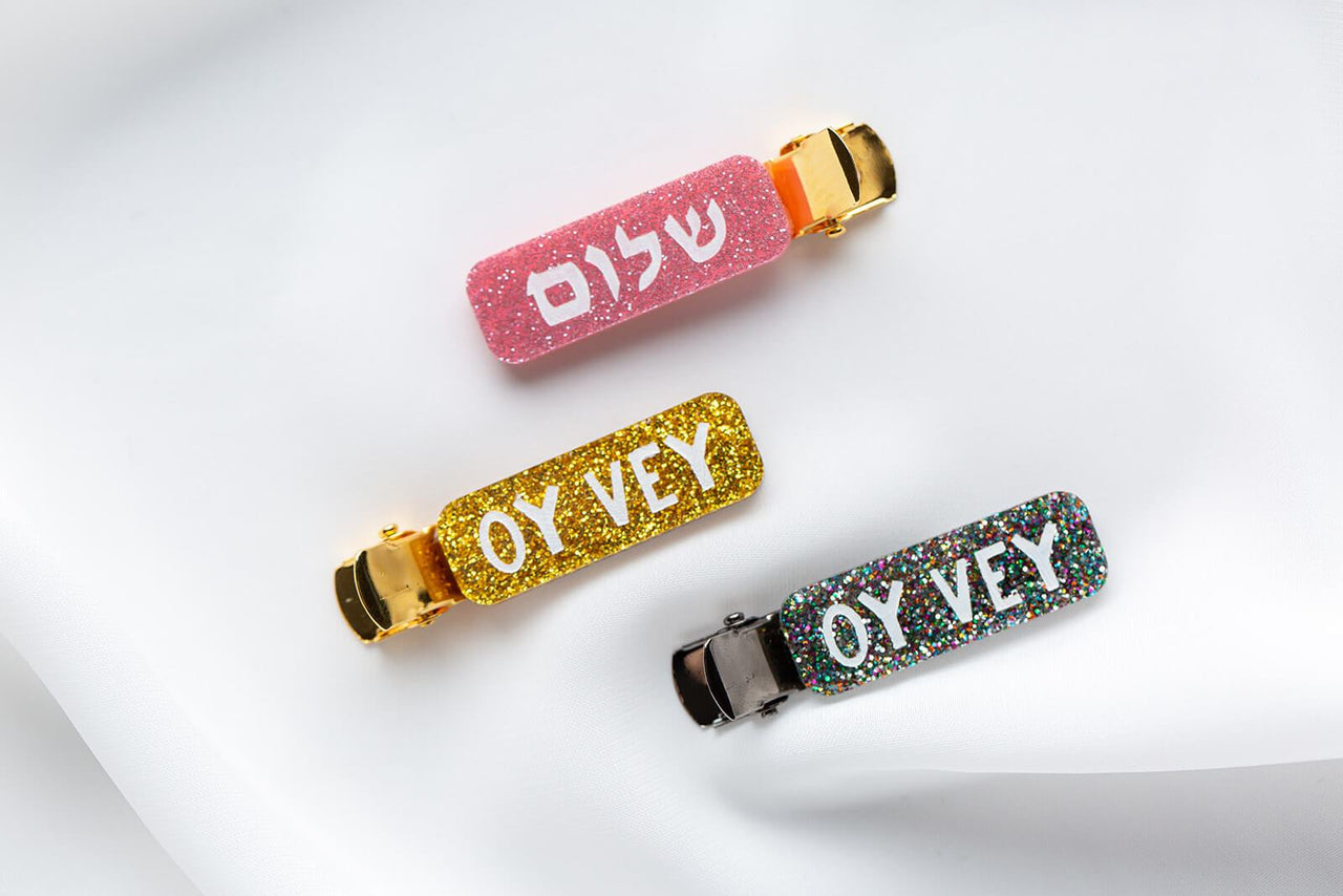 Ariel Tidhar - Oy Vey Hair Clip - (Choice of Color) - ModernTribe