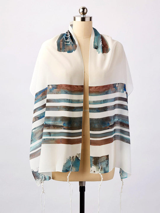 Adamah Silk Tallit by Advah Designs
