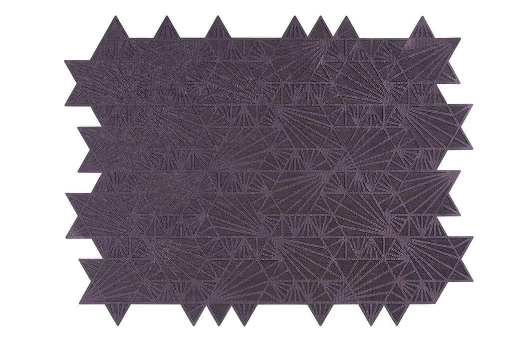Apeloig Collection Challah Covers Eggplant Magen David Challah Cover - (Choice of Colors)