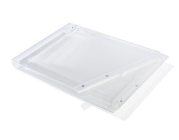 Apeloig Collection Challah Boards White Solid Acrylic Challah Board + Knife - (Choice of Colors)