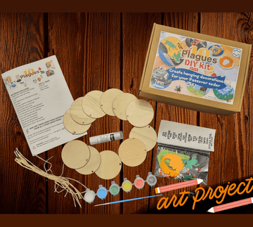 Eclectic Judaica Games 10 Plagues Art Kit