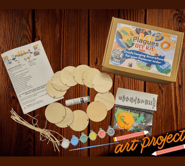 Eclectic Judaica Games 10 Plagues Art Kit