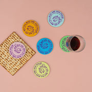 ModernTribe Coasters 10 Plagues Passover Wooden Coasters