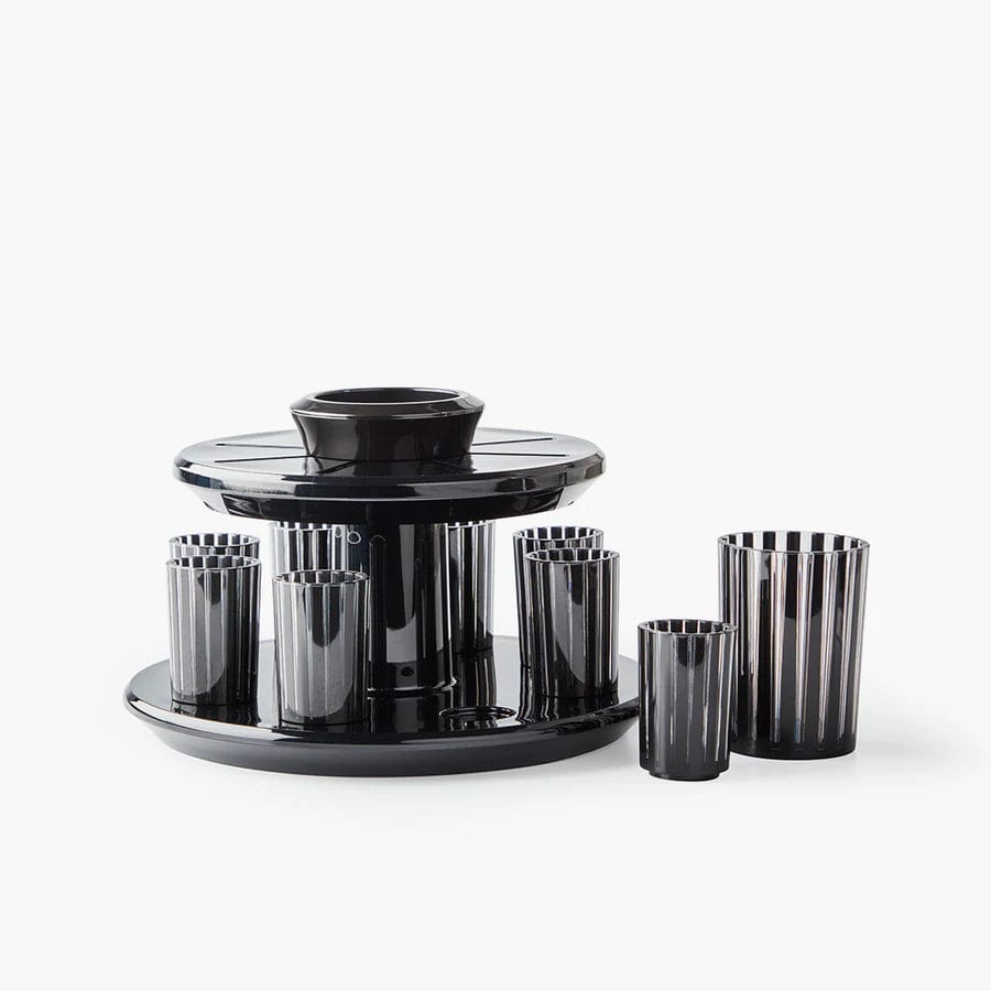 Apeloig Collection - Acrylic Kiddush Wine Fountain Set - (Choice of Color) - ModernTribe