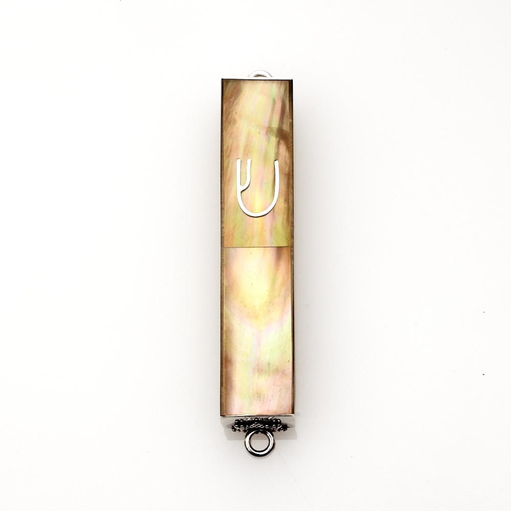 Copa Judaica - Bronze Shell Sterling Silver Mezuzah Case - ModernTribe