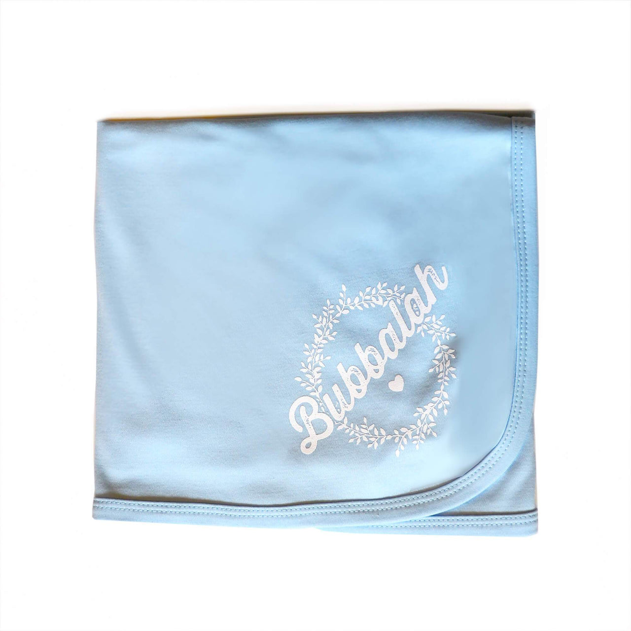 Oy Vey Baby - Sky Blue Bubbalah Blanket - ModernTribe