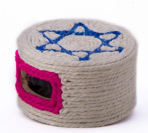 Copa Judaica - Star of David Cat Scratching Post - ModernTribe