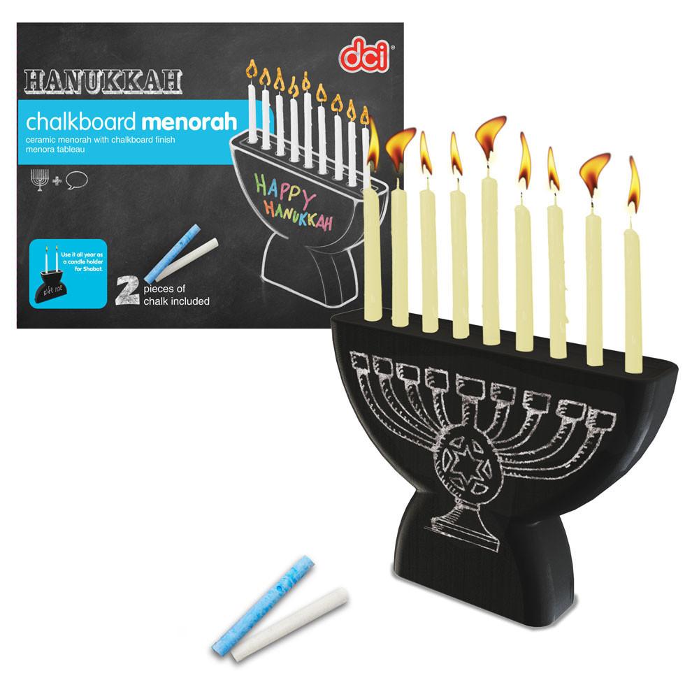 Decor Craft - TT - Chalkboard Menorah - All Ages - ModernTribe