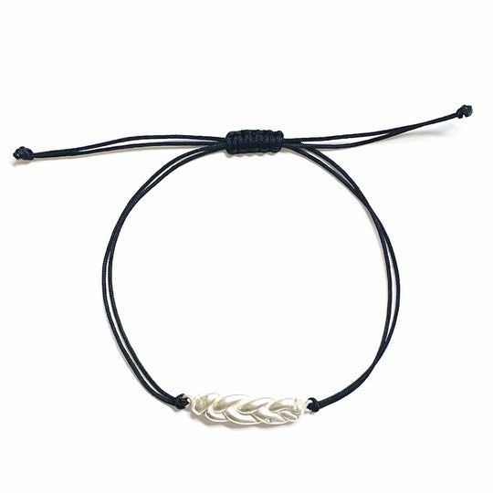 Challah Pendant Bracelet - Sterling Silver