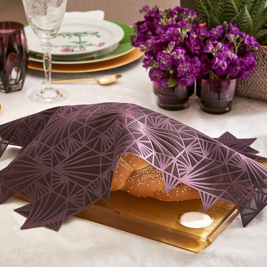 Apeloig Collection - Magen David Challah Cover - (Choice of Colors) - ModernTribe