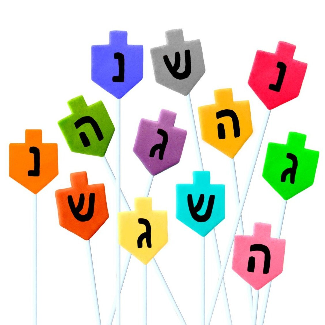 Marzipops - Marzipan Colorful Dreidel Set - ModernTribe
