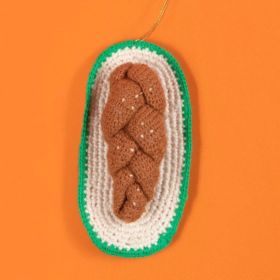 Chai Modern - Tchotchkes Crochet Challah Ornament by Chai Modern - ModernTribe