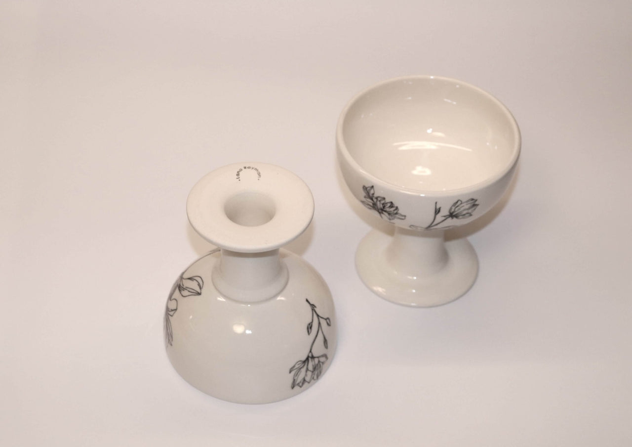 Lana Rayman Pottery - Magnolia Kiddush Cup - ModernTribe