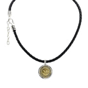 Cynthia Gale GeoArt Necklaces Silver NYC Authentic Subway Token Sterling Silver Necklace