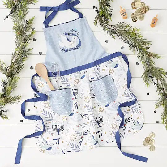 Design Imports - Peace, Love & Latkes Apron - ModernTribe