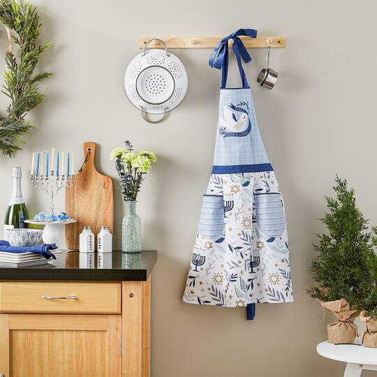Design Imports - Peace, Love & Latkes Apron - ModernTribe