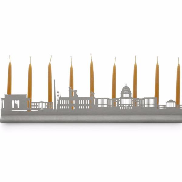 Valerie Atkisson - Washington DC Skyline Menorah - ModernTribe