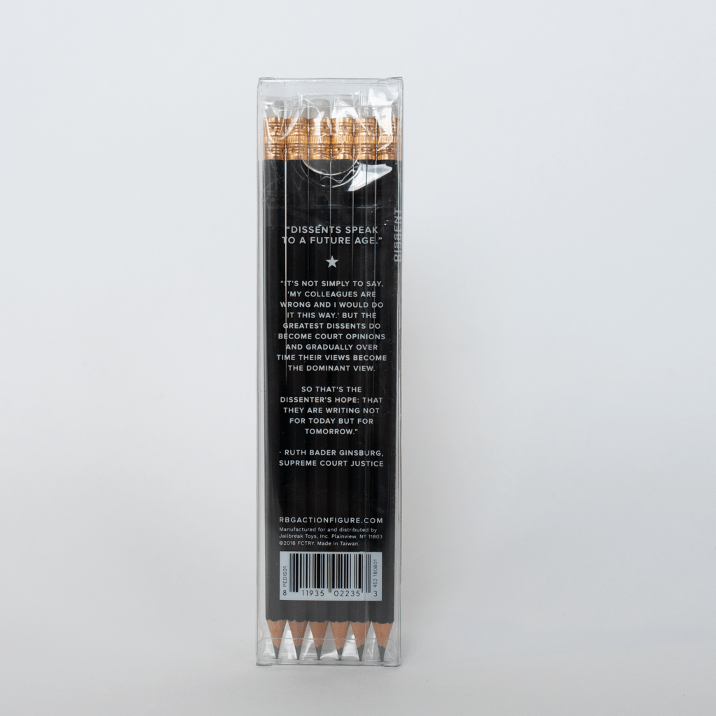 FCTRY - Ruth Bader Ginsburg Dissenting Pencils - ModernTribe