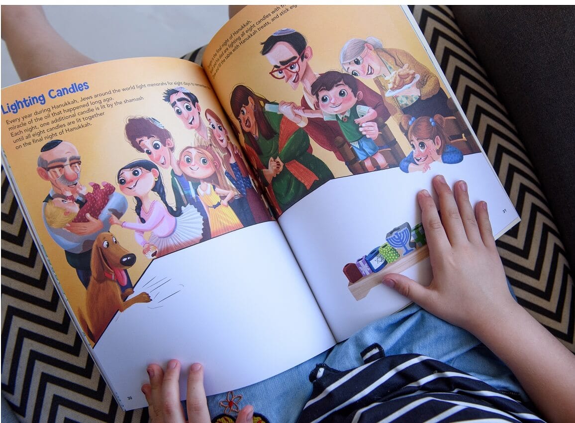 Ella and Noah - Ella and Noah Celebrate Hanukkah: Sticker Activity Book - ModernTribe