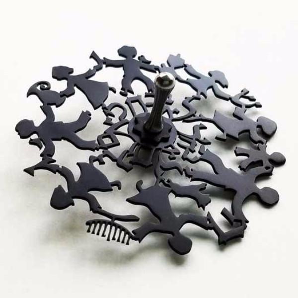 Melanie Dankowicz - Black Dancing Dreidel by Melanie Dankowicz - ModernTribe