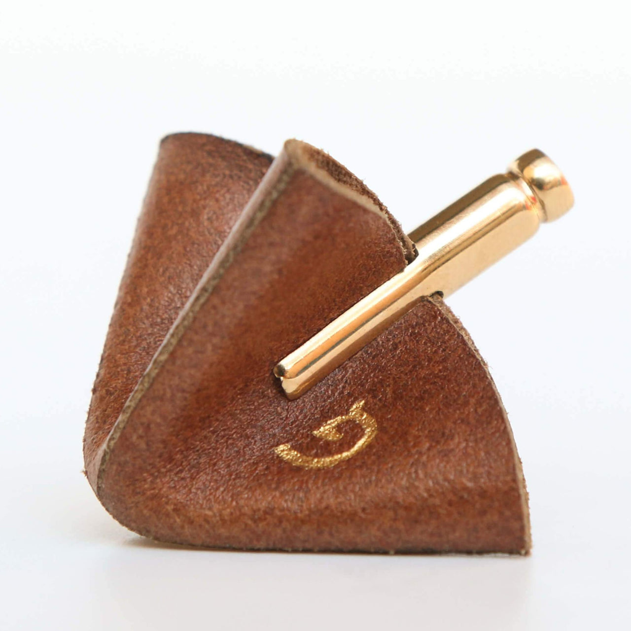 JUDA TLV - Leather and Gold Dreidel by JUDA TLV - ModernTribe