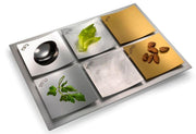 Laura Cowan Seder Plate Default Dune Seder Plate - Mixed Metals by Laura Cowan