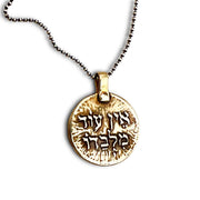 Marla Studio Necklaces Ein Od Milvado - Bronze on Sterling Silver Chain