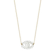 Miriam Merenfeld Jewelry - Magic Evil Eye Necklace - (Sterling Silver, Gold - Plated or Two - Tone) - ModernTribe