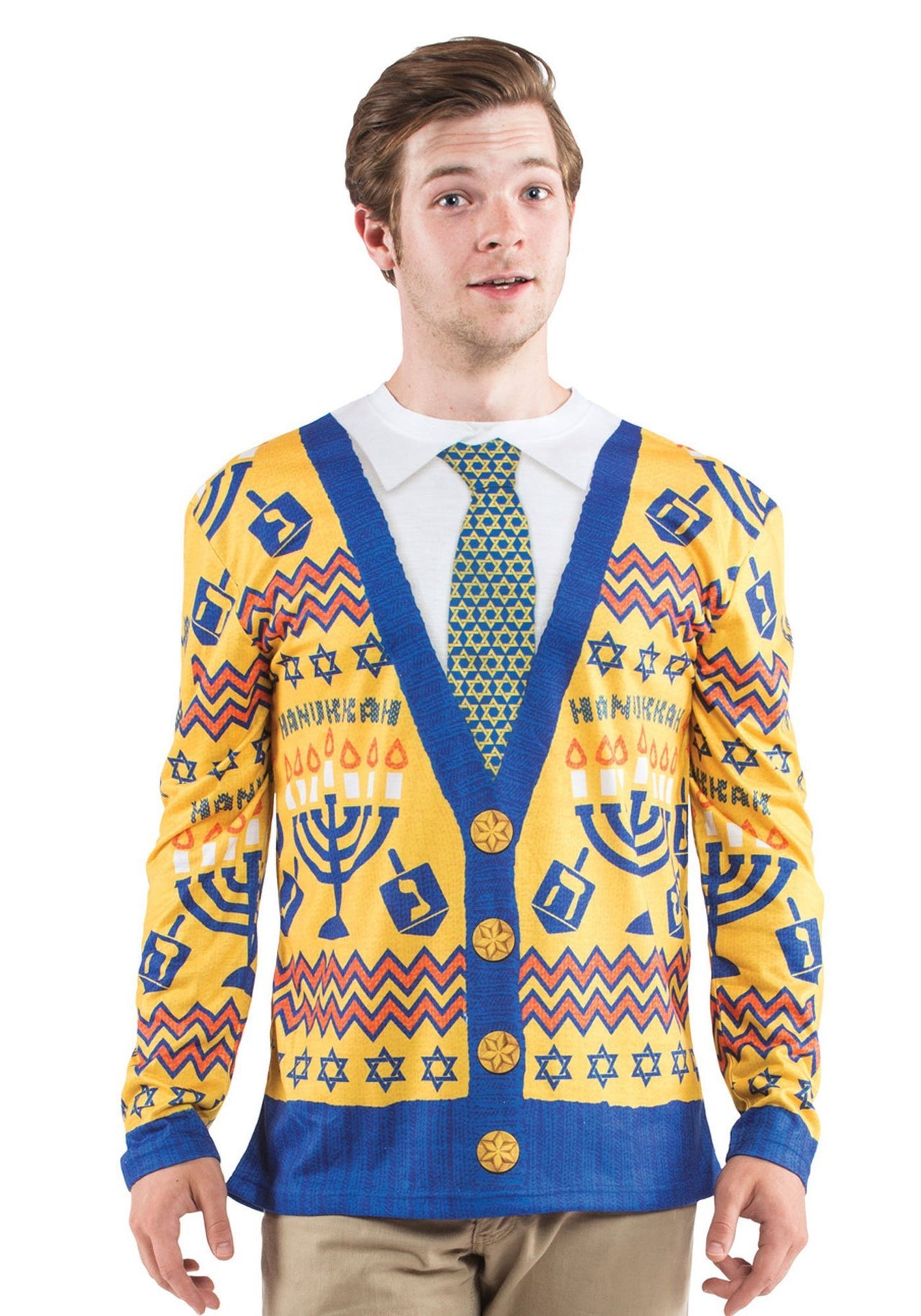 FauxReal - Ugly Hanukkah T-Shirt/Sweater - Unisex - ModernTribe