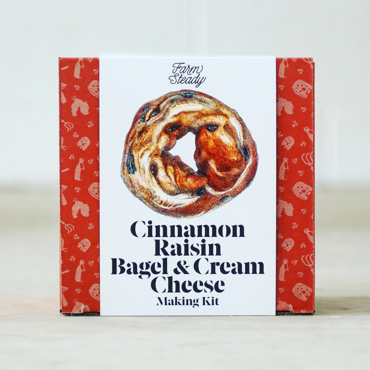 Farm Steady - Cinnamon Raisin Bagel and Cream Cheese Making Kit - ModernTribe