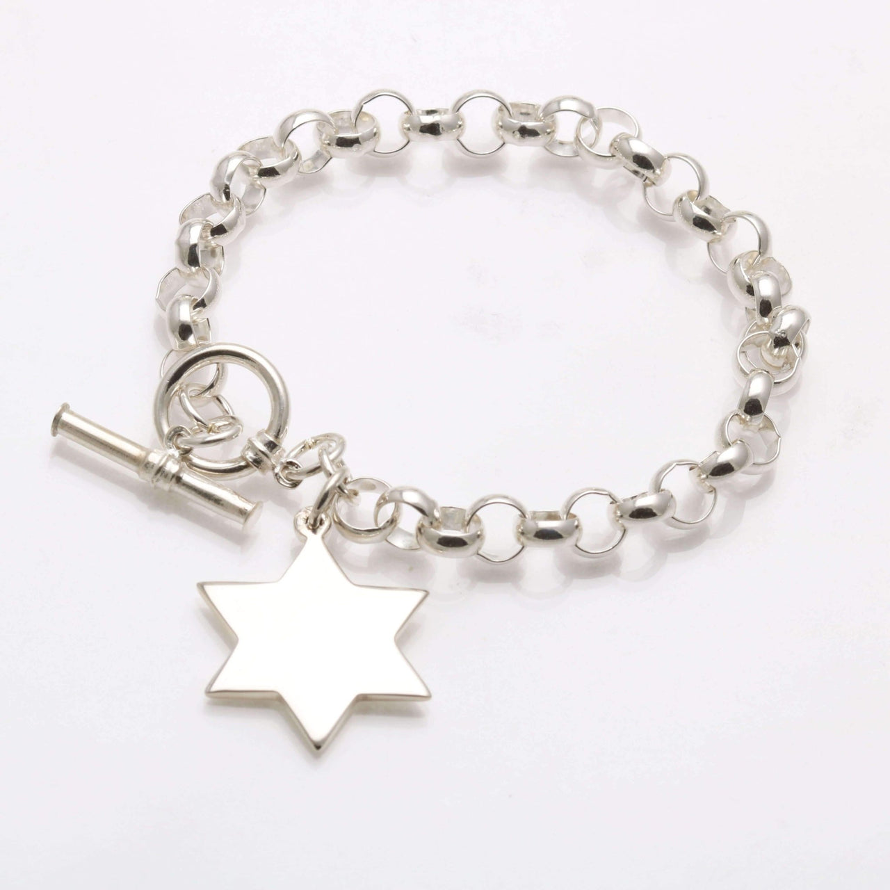 Bareket Jewelry - Sterling Silver Star of David Bracelet - ModernTribe
