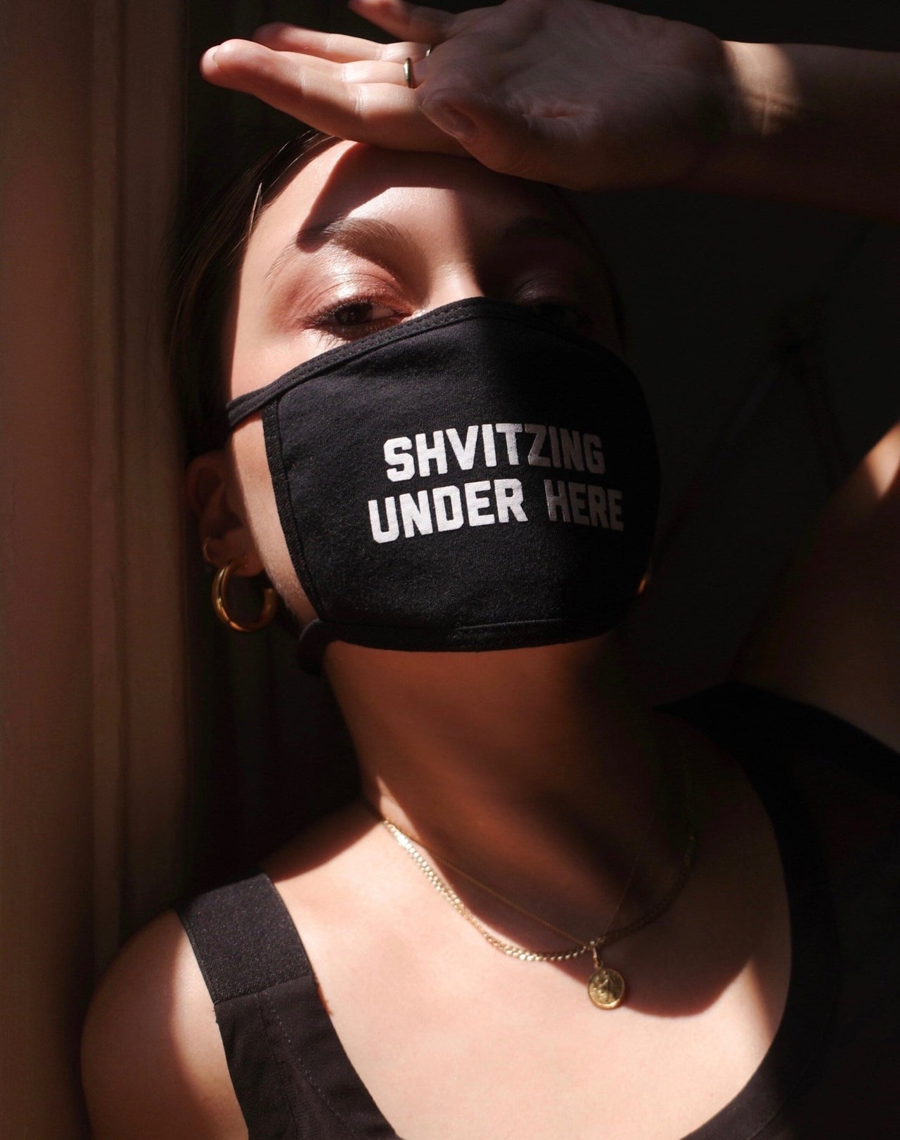 Unkosher Market - Shvitzing Under Here Mask - 100% Cotton - ModernTribe