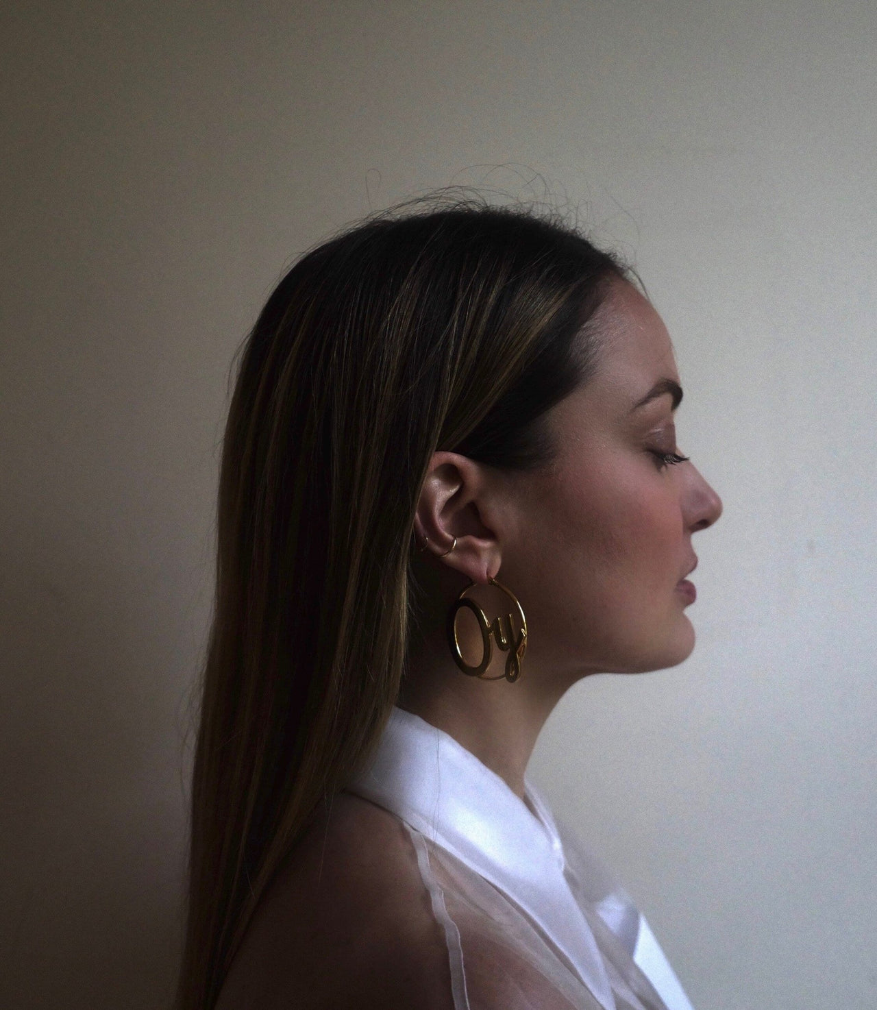 Unkosher Market - Oy Vey Hoop Earrings - ModernTribe