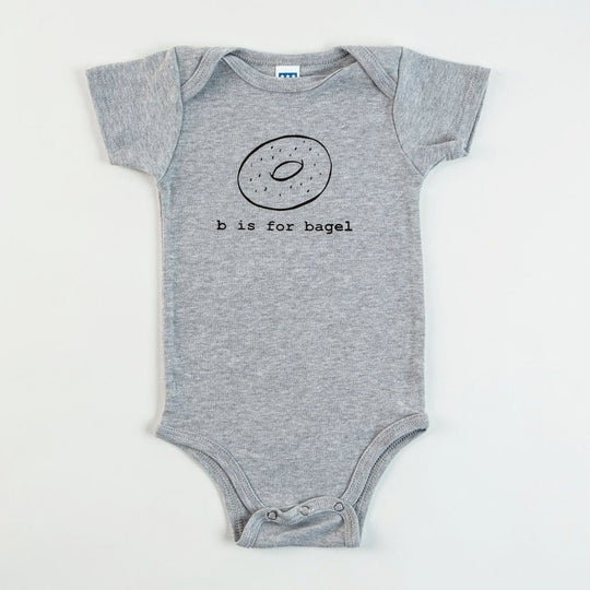 B is for Bagel Baby Onesie