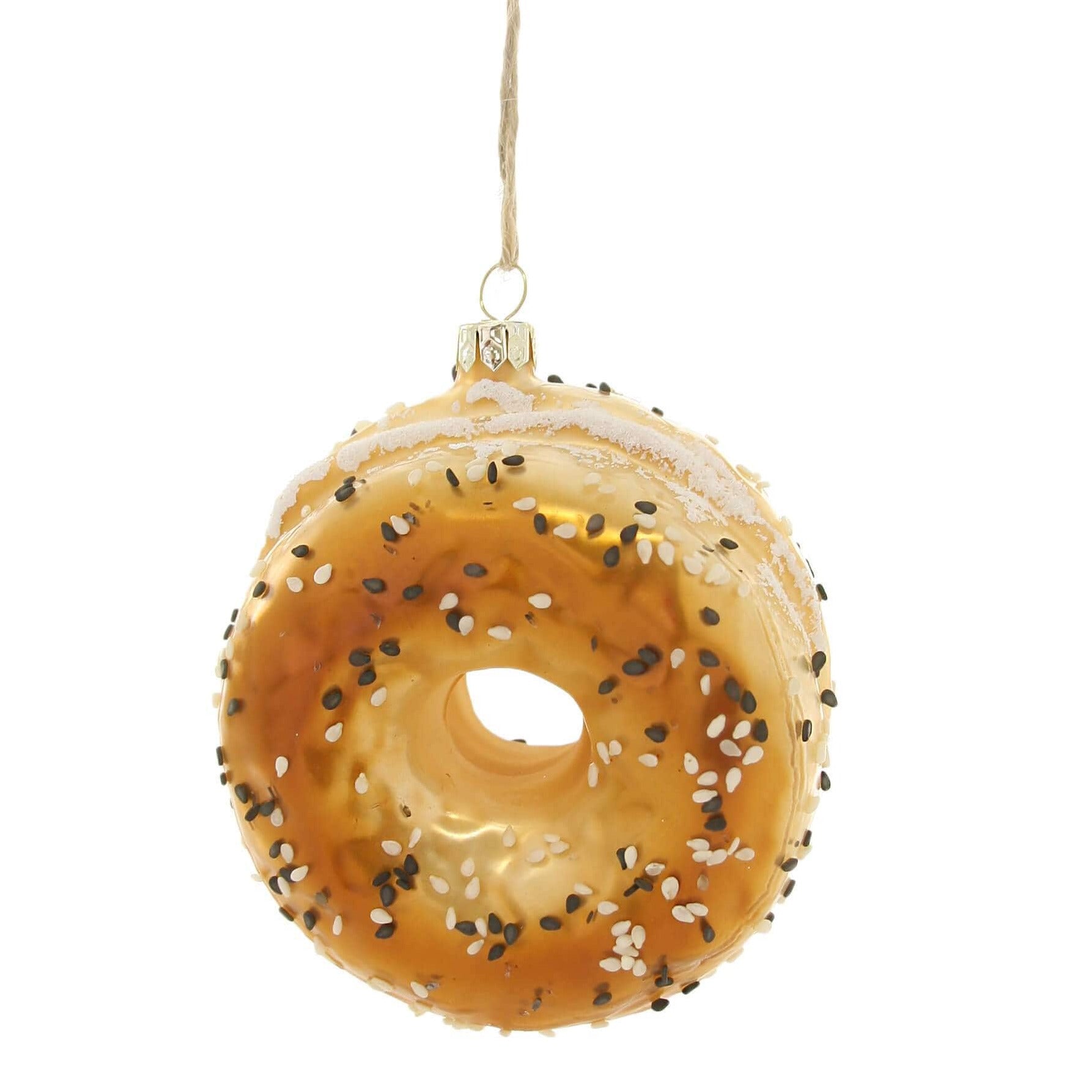 Cody Foster Ornaments Everything Bagel Ornament by Cody Foster