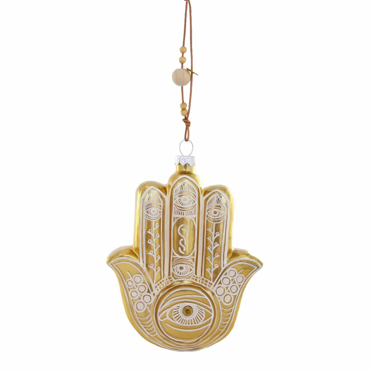 Cody Foster - Gold Hamsa Ornament by Cody Foster - ModernTribe